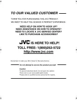 Preview for 48 page of JVC CA-EXD5 Instructions Manual