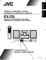 Preview for 50 page of JVC CA-EXD5 Instructions Manual