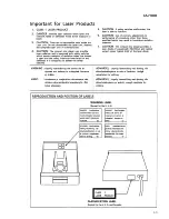 Preview for 3 page of JVC CA-F3000 Service Manual