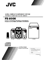 JVC CA-FS8000 Instructions Manual предпросмотр