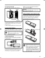 Предварительный просмотр 11 страницы JVC CA-FSB70 Instructions Manual