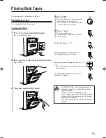 Preview for 17 page of JVC CA-FSG2 Instructions Manual