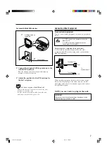 Preview for 9 page of JVC CA-FSH100 Instructions Manual