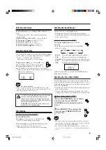 Preview for 11 page of JVC CA-FSH100 Instructions Manual