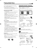 Предварительный просмотр 13 страницы JVC CA-FSH300 Instructions Manual