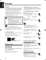 Предварительный просмотр 50 страницы JVC CA-FSH300 Instructions Manual