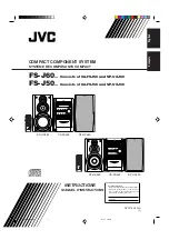 JVC CA-FSJ50 Instructions Manual предпросмотр