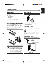 Предварительный просмотр 9 страницы JVC CA-FSJ50 Instructions Manual