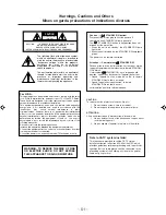 Предварительный просмотр 2 страницы JVC CA-FSL30 Instructions Manual