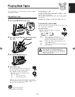 Предварительный просмотр 19 страницы JVC CA-FSL30 Instructions Manual