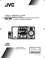 Предварительный просмотр 1 страницы JVC CA-FSP5 Instructions Manual