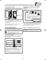 Предварительный просмотр 11 страницы JVC CA-FSP5 Instructions Manual