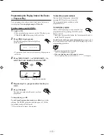 Предварительный просмотр 16 страницы JVC CA-FSP5 Instructions Manual