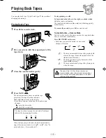 Предварительный просмотр 18 страницы JVC CA-FSP5 Instructions Manual