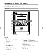 Предварительный просмотр 6 страницы JVC CA-FSS57 Instructions Manual