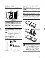 Предварительный просмотр 11 страницы JVC CA-FSS57 Instructions Manual