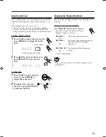 Предварительный просмотр 15 страницы JVC CA-FSS57 Instructions Manual