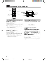 Предварительный просмотр 10 страницы JVC CA-FSV100 Instructions Manual