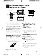 Предварительный просмотр 17 страницы JVC CA-FSV100 Instructions Manual