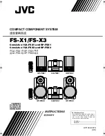 Предварительный просмотр 1 страницы JVC CA-FSX1 Instructions Manual