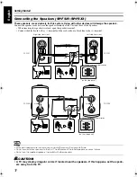 Предварительный просмотр 10 страницы JVC CA-FSX1 Instructions Manual