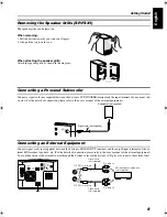 Предварительный просмотр 11 страницы JVC CA-FSX1 Instructions Manual