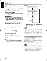 Предварительный просмотр 26 страницы JVC CA-FSX1 Instructions Manual