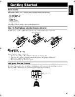 Предварительный просмотр 40 страницы JVC CA-FSX1 Instructions Manual