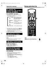 Предварительный просмотр 20 страницы JVC CA-FSXA1 Instructions Manual