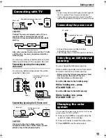 Предварительный просмотр 13 страницы JVC CA-FSY1 Instructions Manual