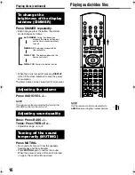 Предварительный просмотр 18 страницы JVC CA-FSY1 Instructions Manual