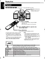 Предварительный просмотр 58 страницы JVC CA-FSY1 Instructions Manual