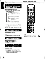 Предварительный просмотр 62 страницы JVC CA-FSY1 Instructions Manual