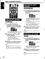 Предварительный просмотр 70 страницы JVC CA-FSY1 Instructions Manual