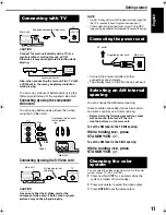 Предварительный просмотр 101 страницы JVC CA-FSY1 Instructions Manual