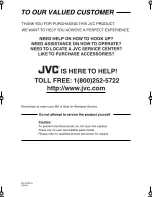 Предварительный просмотр 27 страницы JVC CA-HXC6 Instructions Manual