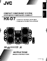 Предварительный просмотр 51 страницы JVC CA-HXD7 Instructions Manual