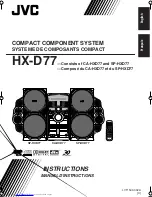 Предварительный просмотр 53 страницы JVC CA-HXD77 Instructions Manual