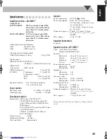 Preview for 101 page of JVC CA-HXD77 Instructions Manual