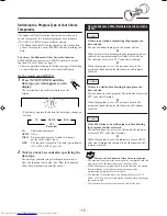 Предварительный просмотр 18 страницы JVC CA-HXZ1 Instructions Manual