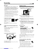 Предварительный просмотр 25 страницы JVC CA-HXZ1 Instructions Manual