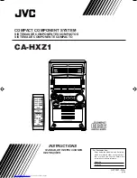 Предварительный просмотр 37 страницы JVC CA-HXZ1 Instructions Manual