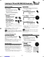 Предварительный просмотр 16 страницы JVC CA-HXZ3 Instructions Manual