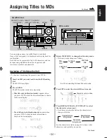 Предварительный просмотр 40 страницы JVC CA-MD70 Instructions Manual