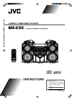 JVC CA-MXC55 Instructions Manual предпросмотр