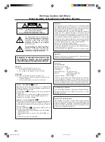 Предварительный просмотр 2 страницы JVC CA-MXC55 Instructions Manual