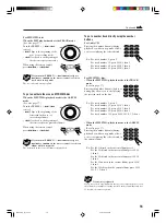 Предварительный просмотр 19 страницы JVC CA-MXC55 Instructions Manual