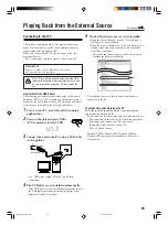 Предварительный просмотр 23 страницы JVC CA-MXC55 Instructions Manual