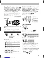 Предварительный просмотр 13 страницы JVC CA-MXDK5 Instructions Manual