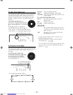 Предварительный просмотр 16 страницы JVC CA-MXDVA9 Instructions Manual